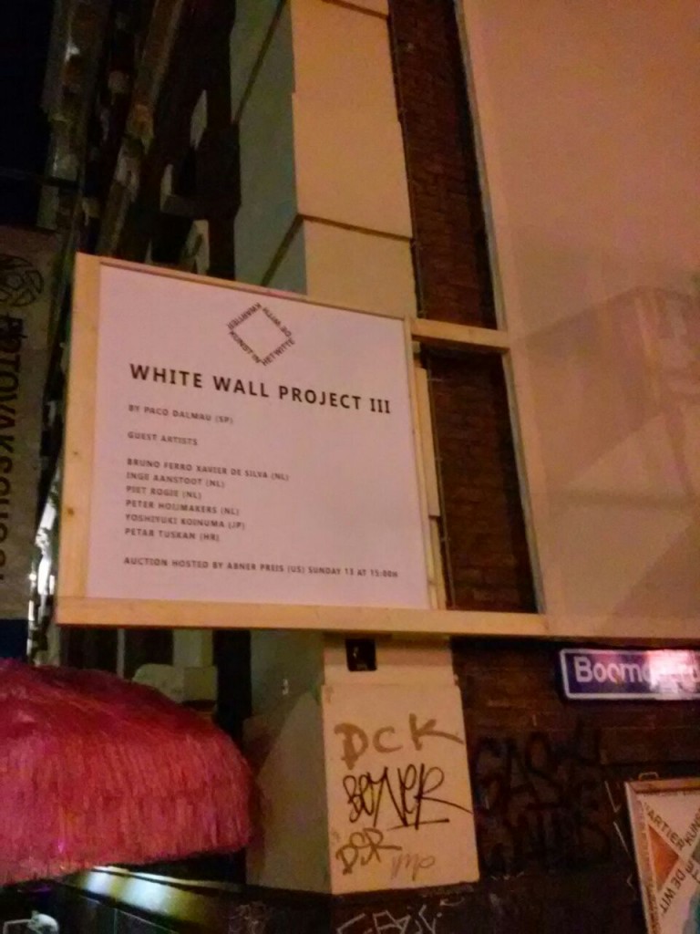 White Wall Project III by Paco Dalmau